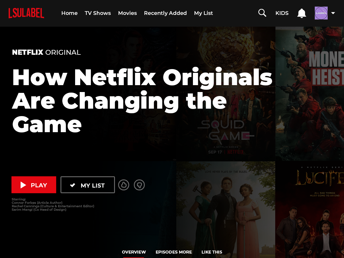 How Netflix Originals Are Changing the Game LSU Media