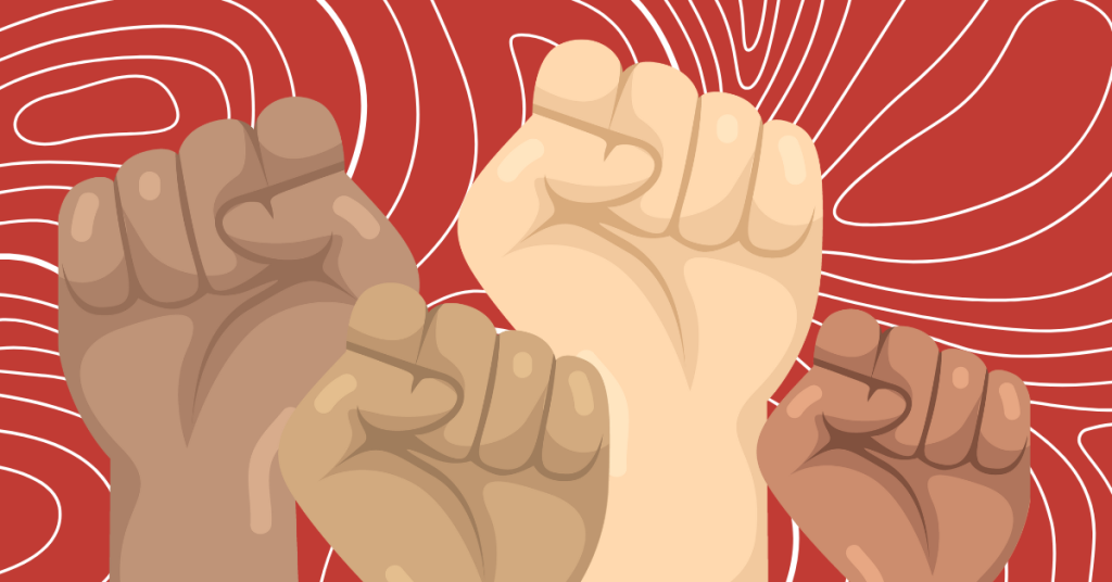 A stand in solidarity, a showcase of support