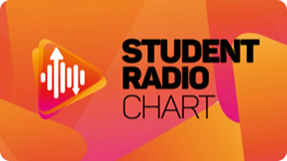 student radio chart banner